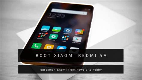 root redmi 4a.